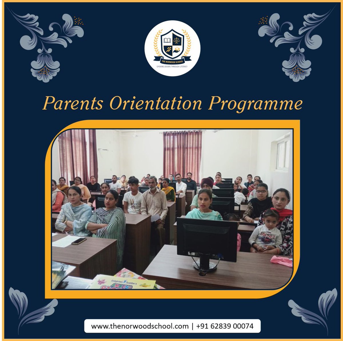 TheNorwoodShool's tweet image. An orientation program was organised in school for the parents of nursery class. 

 #ParentsOrientationProgram  #Nursery #TheNorwoodSchool #BestcbseSchool  #Balachaur #Punjab
