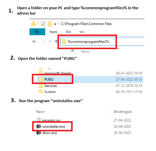 WJacky101's tweet photo. Quick guide for those having the "Error code 0x0000003" issue when trying to start PUBG (I had it).

This doesn't uninstall your game; it is related to the PUBG anti-cheat Zakynthos! https://t.co/npsnzfdWn4