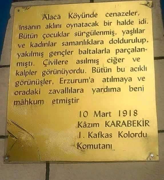 Ermeniler iyi okusun ...