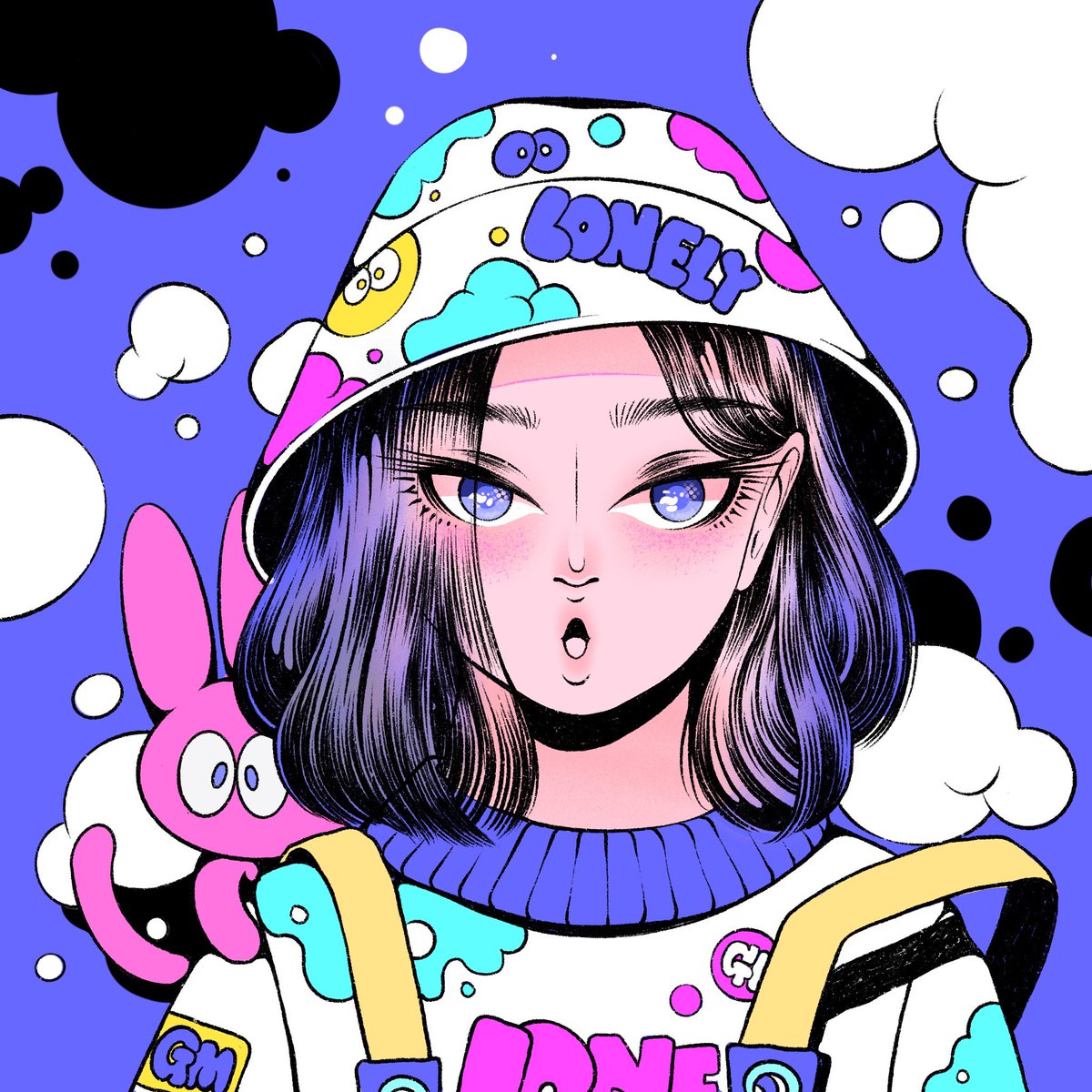 nnnogonnn_nft's tweet photo. My @LonelyPopNFT fan art ✨💜💙

#lonelytogether #LonelyPopFanArt https://t.co/rRqz0pP7ku