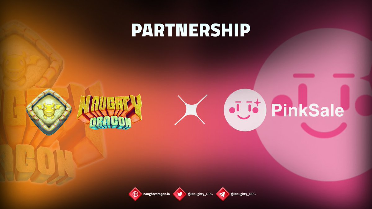 We're happy to announce a key partnership with <a href="/pinkecosystem/">PinkSale (Pink Ecosystem)</a> 🔥

✅ #PinkSale helps everyone to create their own tokens and token sales in few seconds. Tokens created on PinkSale will be verified and published on explorer websites.

🌐 pinksale.finance