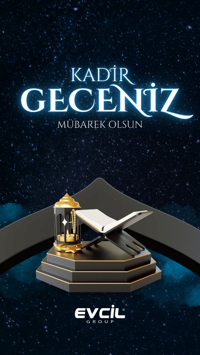 Evcilgroup's tweet photo. Bin aydan daha hayırlı olan Kadir Gecesi'nin tüm İslam Alemi'ne sağlık, huzur ve barış getirmesi dileğiyle; Kadir Gecemiz mübarek olsun.

#EvcilGroup #KadirGecesi https://t.co/2j6yIJFvwk
