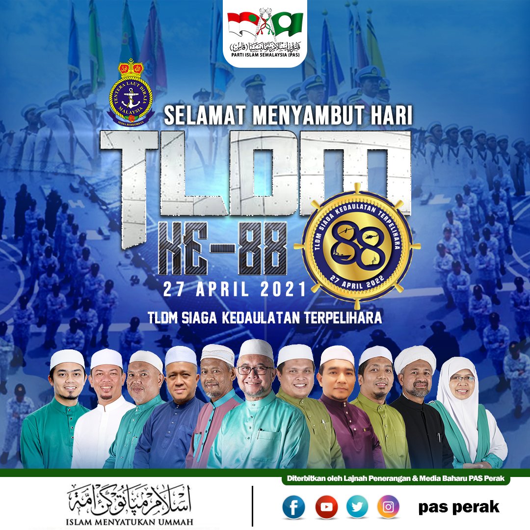 perak_pas's tweet photo. Selamat Menyambut Hari TLDM Ke-88

TLDM Siaga, Kedaulatan Terpelihara

#TLDM88 https://t.co/ULUuKJ0VJA