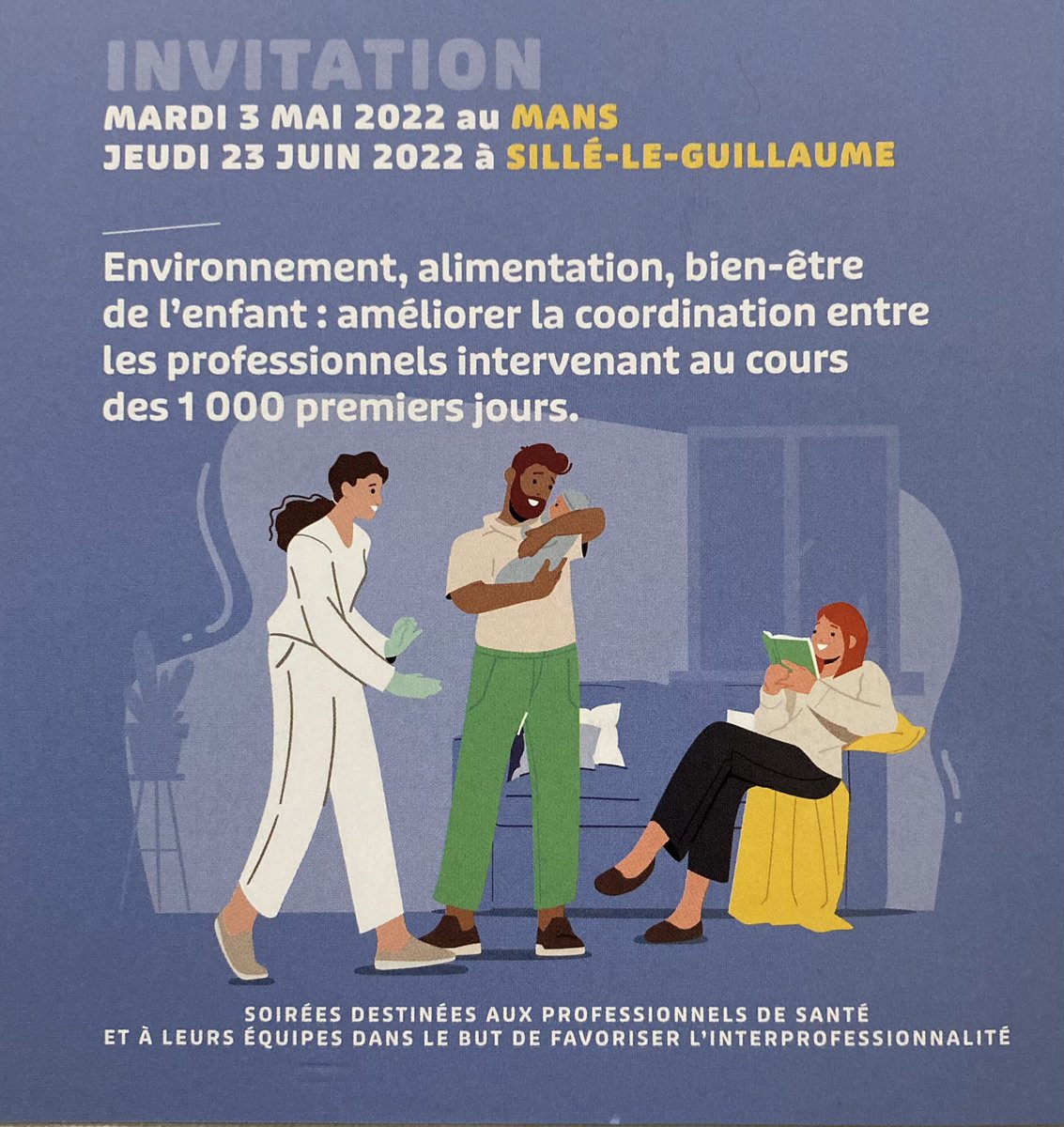 mk_duplay's tweet photo. Soirées d’échanges Pediaco à venir… @MKPdL @UrpsLa @URPS_CD_PdlL  @URPS_Pharma_PDL https://t.co/L62rvYhSRX