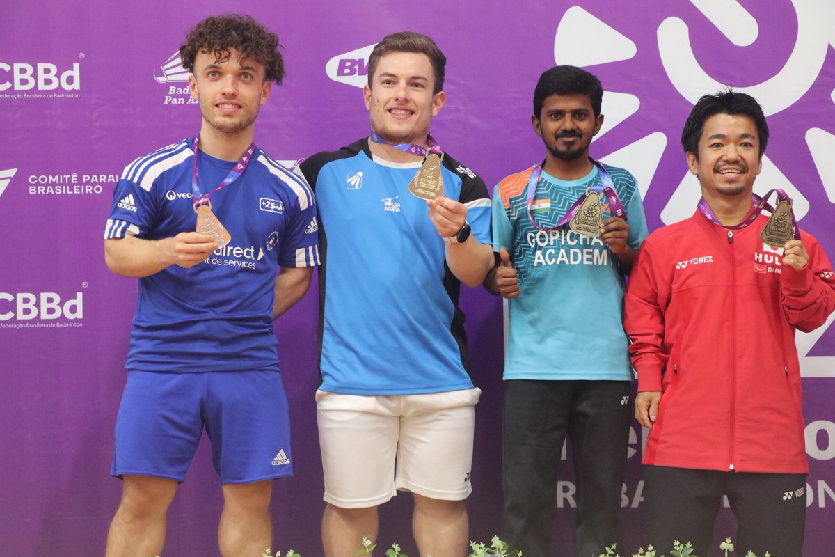🥉🏸🇮🇳 Bronze Medal in Singles (SH6) at Brazil Para Badminton International 2022.

Thank you Gopichand Sir, Rajendra coach, <a href="/IRFAN_PARACOACH/">IRFAN</a> coach &amp; all coaches team for giving me excellent coaching at Gopichand Academy.

Thank you very much <a href="/OGQ_India/">OGQ</a> for supporting me.