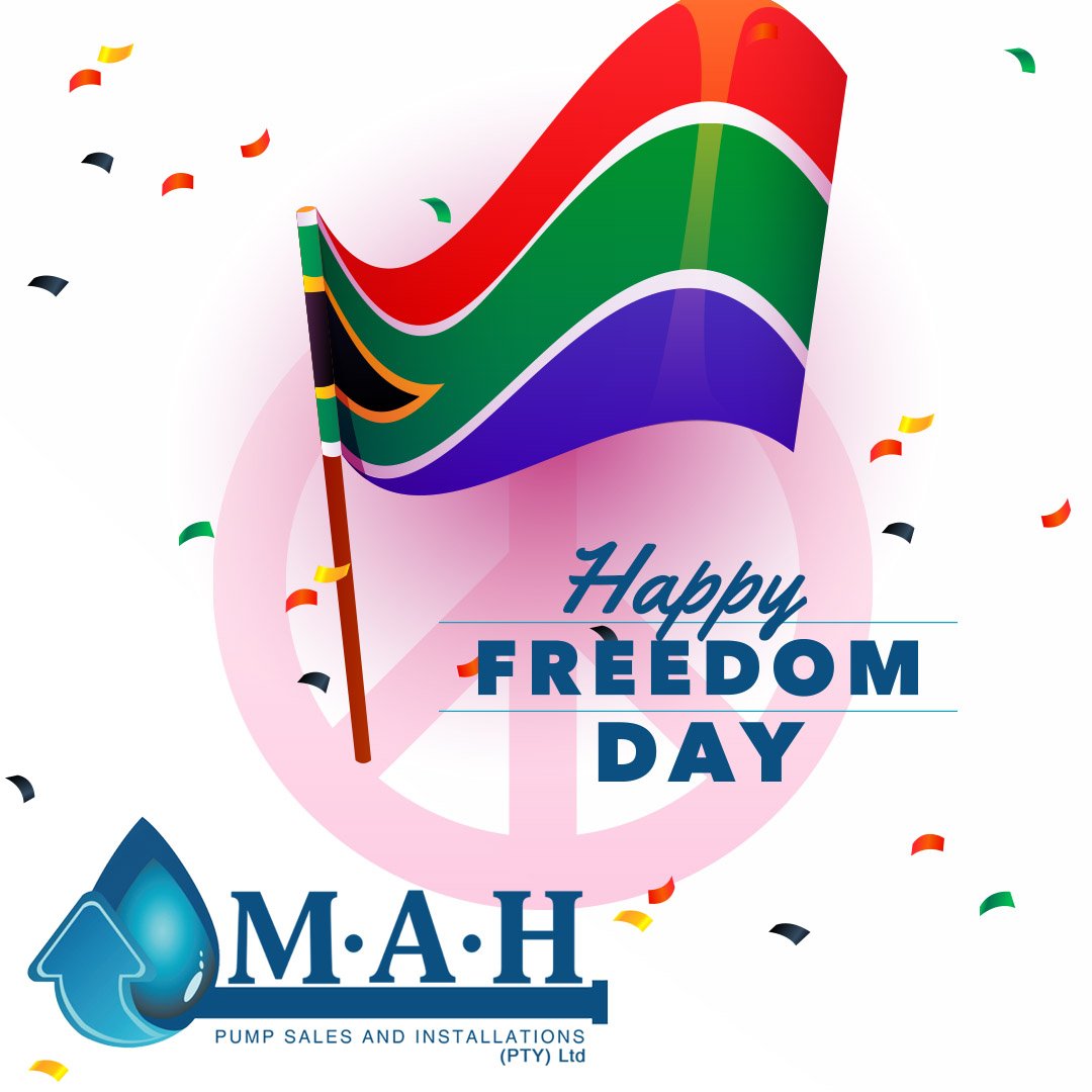 MahPump's tweet photo. Happy Freedom Day πΏπ¦π
πΆππ
πΊπππππ π½πππππ. π΅ππ πΊπππππ π»πππππππππ.
π https://t.co/dTwDhSHKuF
#FreedomDay #ProudlySouthAfrican #Pumps #Water #WaterPumps #WaterTanks #PumpSales #PumpInstallations #PumpMaintenance #ServiceCentre #MAH https://t.co/wbkwDfA7uQ