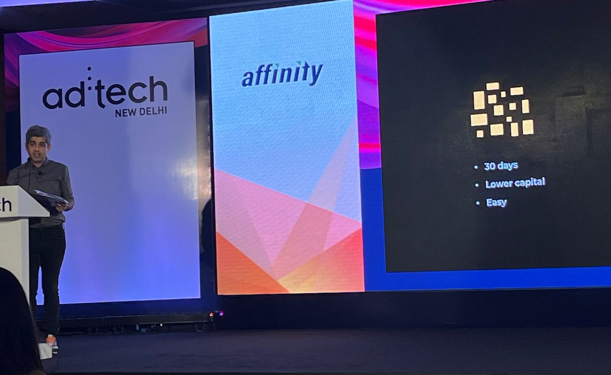 ad:tech New Delhi (@adtechindia) on Twitter photo "While standard ad formats may be easy, easy comes at a price as they do nothing for consumer experience."
- <a href="/lavinpunjabi/">LavinPunjabi</a>, <a href="/AffinityMediaGr/">Affinity Media</a>
#adtech2022 #adtechIN "While standard ad formats may be easy, easy comes at a price as they do nothing for consumer experience."
- <a href="/lavinpunjabi/">LavinPunjabi</a>, <a href="/AffinityMediaGr/">Affinity Media</a>
#adtech2022 #adtechIN