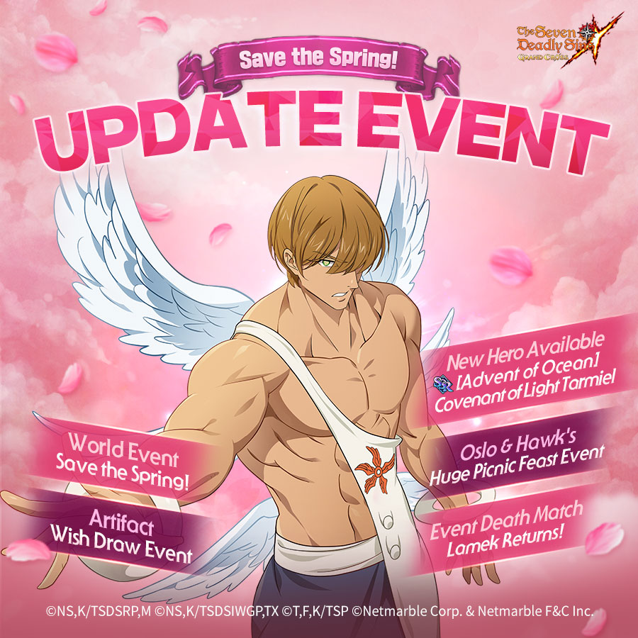 7DS_en's tweet photo. 📢The game is now live! Check out the updates below👇
Log in right now!
👀 Go to see more details
https://t.co/jSYFGXAVLz
🎮 Go download
https://t.co/d17tFvJzeS
#SevenDeadlySins #MaintenanceCompleted #ConnectNow https://t.co/8I6ECn4tgH