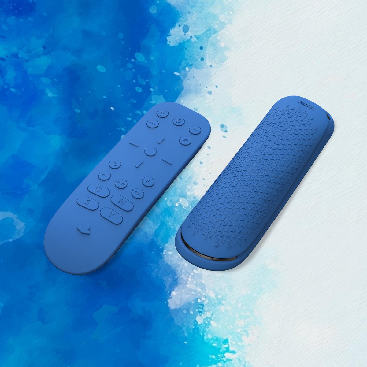 PlayVitalGaming's tweet photo. 👩‍🚀 If we still have one sentence time, we may say: Please don’t forget that we also have protective cases designed for remote controls. 

Aqua Green or Blue, which is better for your setups? 🥤

#playvital #ps5 #ps5remote #fullsetskin #ps5live #gamingsetups https://t.co/RMmzmj66pA