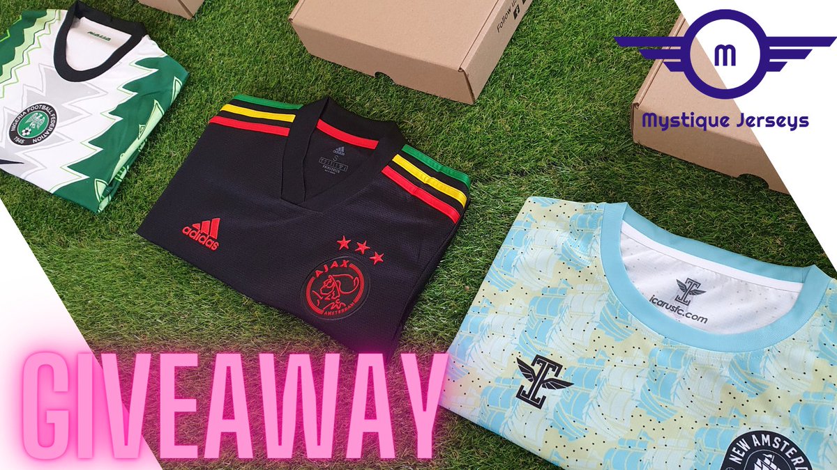 MystiqueJerseys's tweet photo. ⏰️ Giveaway ⏰️

Win a Mystery Football Jersey! 
From us https://t.co/9ubOGwcLAl 

If Danjuma🇳🇱 or Mane🇸🇳 scores first tonight in the Champions League semi-final! 

To enter:
♻️ Retweet
🤝 Follow us https://t.co/7ozYd7ncMk