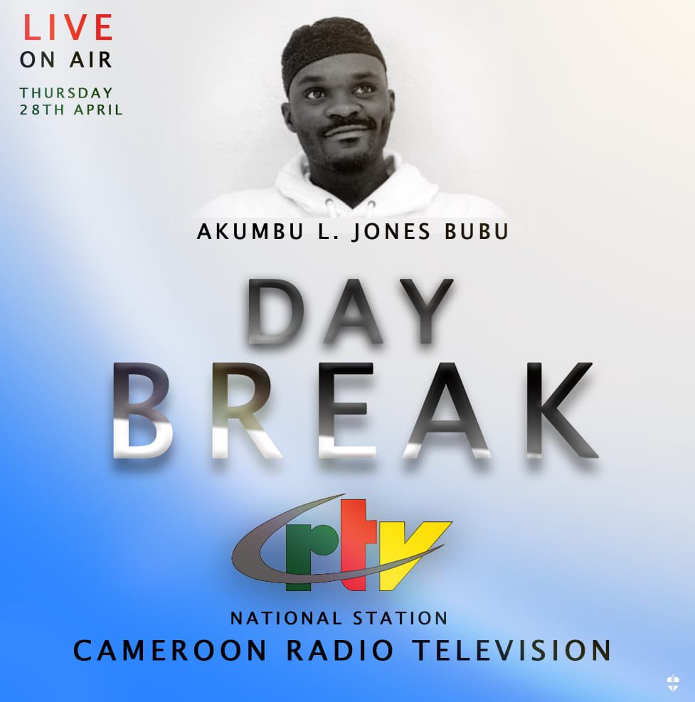 I’ll live on Day Break tomorrow 5 am Cameroon time. We focus on our project LEGENDS FOR PEACE.