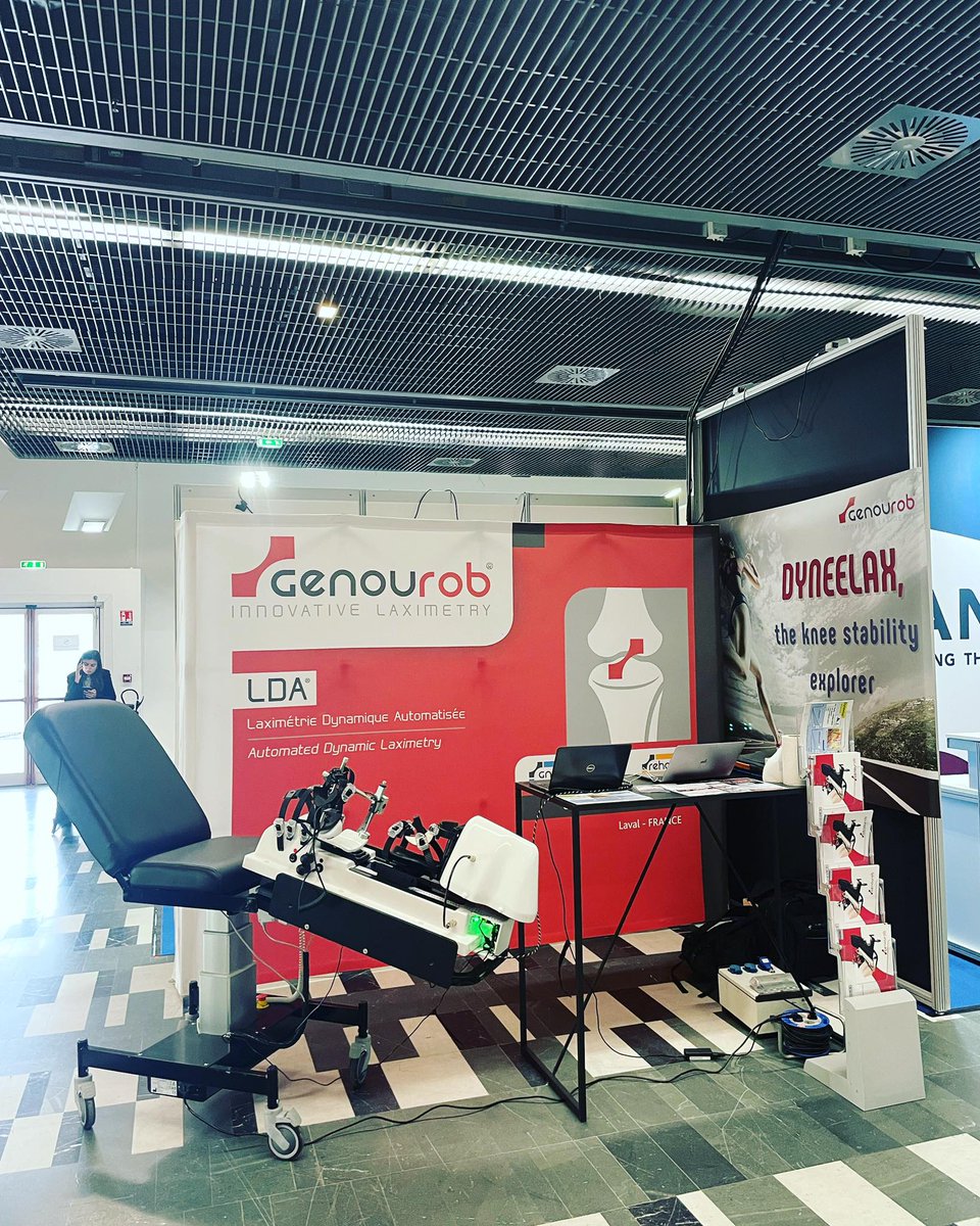 Genourob_Co's tweet photo. Come and visit #Genourob’s booth at the 2️⃣0️⃣th ESSKA conference taking place in Paris, France🇫🇷!
We will be more than happy to present our highly praised medical devices designed for accurate & objective knee🦵ligament analysis!
#ESSKA #ESSKA2022 #ACL #KT1000 #Knee #Dyneelax https://t.co/MiUNpmo65w