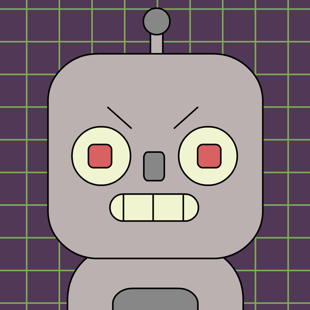 EverybodysFun's tweet photo. Everybot is angry because he failed the Turing test. Comment to show him that we love him anyway 
🤖❤️ https://t.co/KdHBLtg6jW