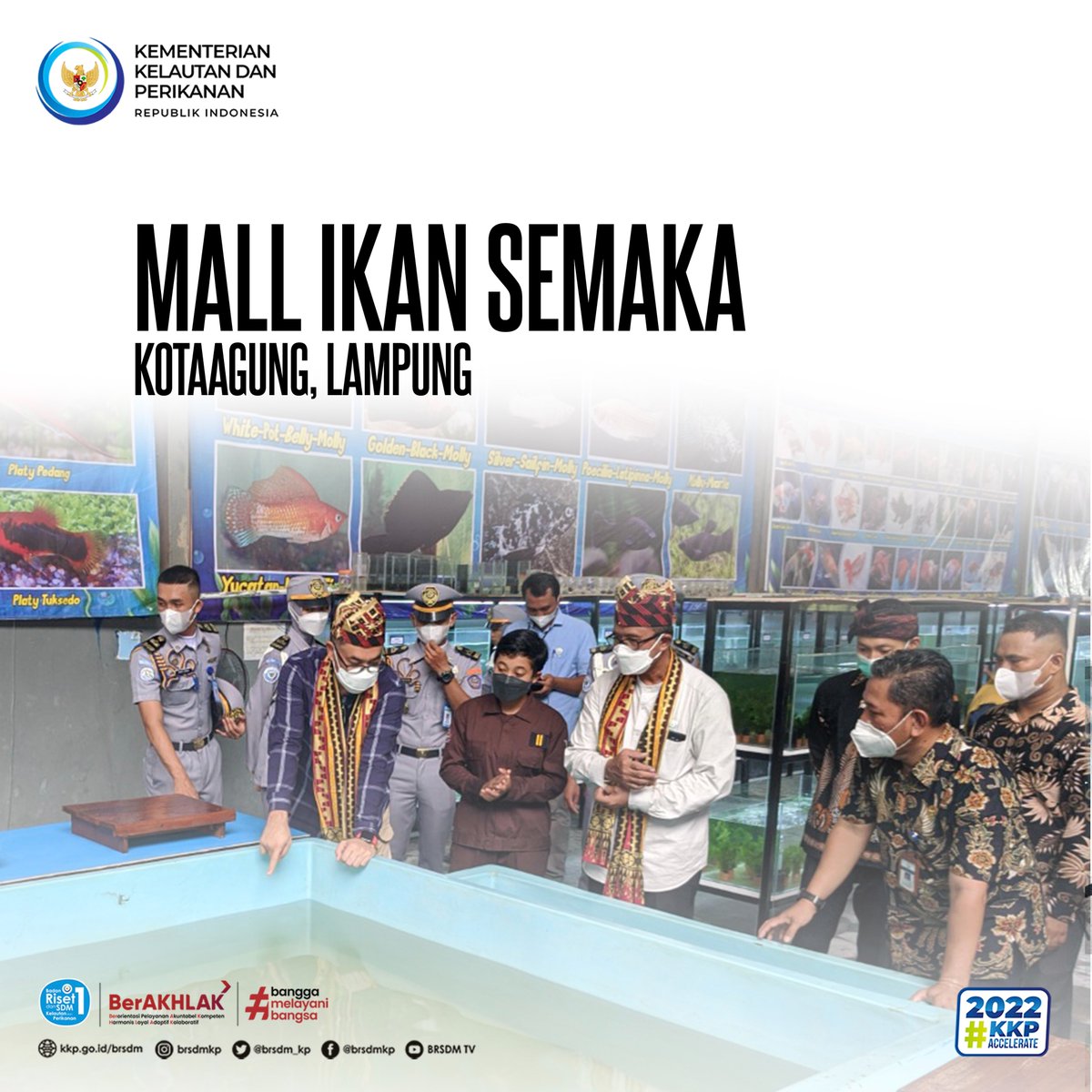 bppsdm_kp's tweet photo. #SobatBahari, Kab.Tanggamus, Lampung kini punya mall ikan loh. Mall Ikan Semaka berlokasi di @SUPMNkotaagung ,merupakan sebuah terobosan baru Teaching Factory (TEFA) yg memadukan antara bidang teknis budidaya perikanan dgn bidang teknis operasional bisnis retail. #KKPAccelerate https://t.co/Mp3K6ZfMVP