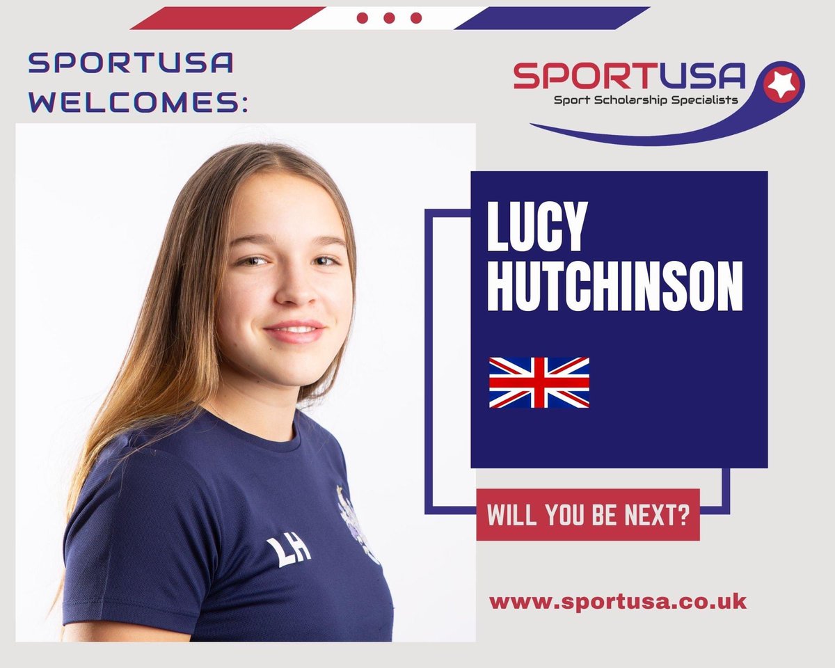 **NEW SIGNEE**
Swimmer Lucy Hutchinson.
Class of 23.
We welcome new student-athlete Lucy to the SportUSA family and look forward to guiding her through the recruitment process!!
