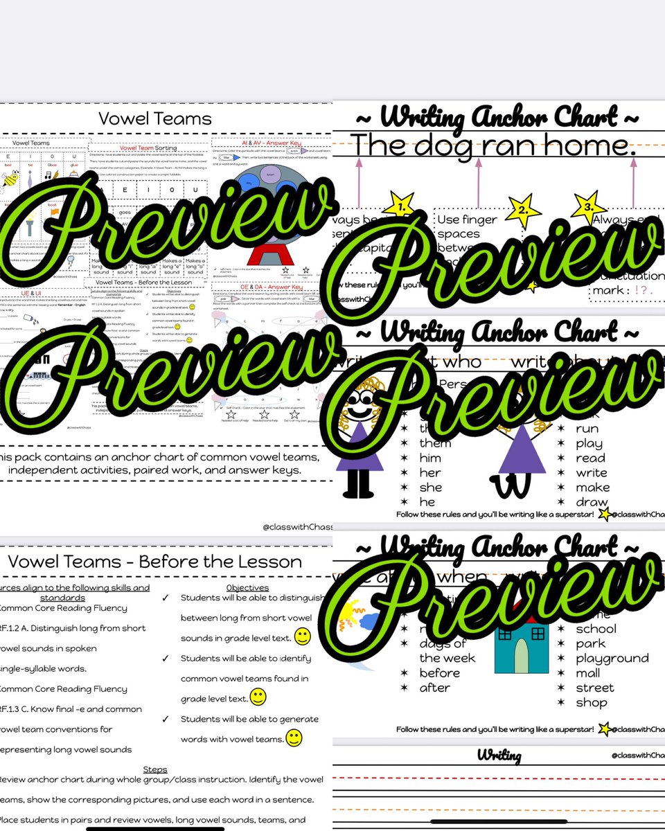 classwithChass's tweet image. Starting a TPT store is my way of helping other teachers, because there is no other feeling like being #teachertired when you need to prep! 

Check out my TPT store called Class with Chass 😊