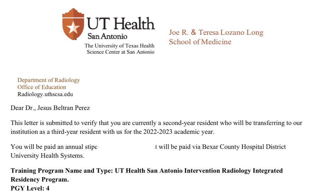 Opportunities appear when you least expect them… I am going to miss Tulane, my friends and New Orleans so much 💚 but I am extremely happy with this decision. IR/DR resident at UTHSA resident c’mon!!!! Going back to Texas🤠 #lifeopportunities #IamIR #IRDR #PGY4 #Texas #transfer