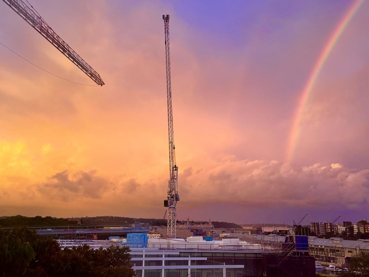 🌈 Too good a moment not to share! Right after we announced our new building's opening date yesterday, a double rainbow appeared, joining the double cranes on the construction site.

We can’t wait to open our dazzling new stage for art on 3 Dec 2022 for everyone to enjoy.