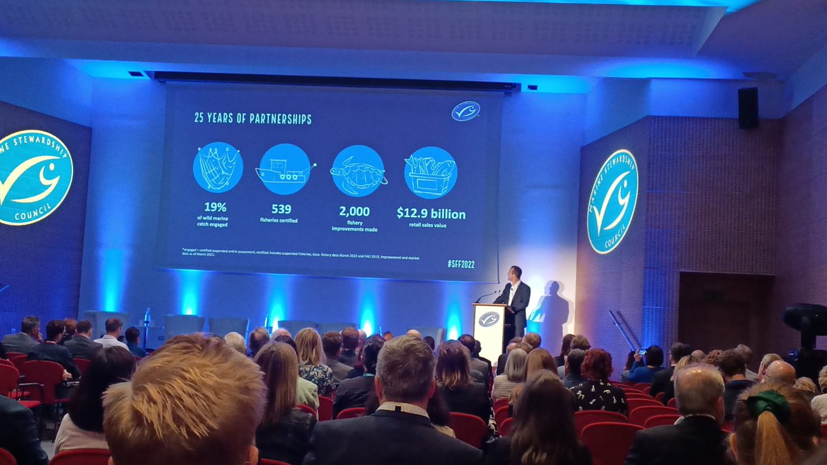 Rupert Howes, Ceo di MSC, introduce il tema della #sostenibilità ittica e del ruolo cruciale delle aziende per accelerare il cambiamento per la tutela degli oceani. #SFF2022