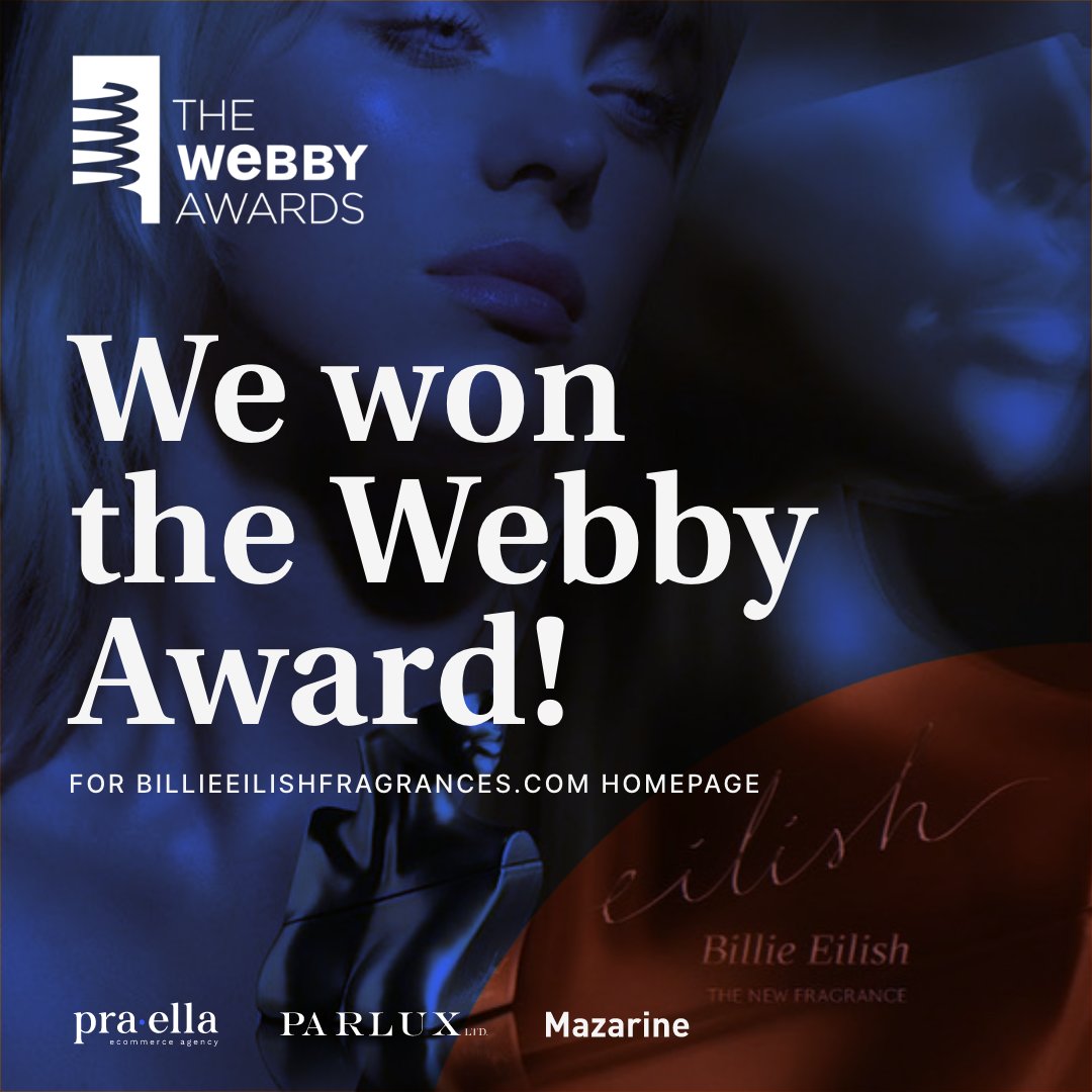 The People's Choice Webby Award for Best Home Page goes to Praella! 

We are ecstatic to share this wonderful news with you! We couldn't have done it without our incredible partners Parlux and Mazarine!

#webbyawards #billieeilish #besthomepage <a href="/shopifyplus/">Testing Account2</a>