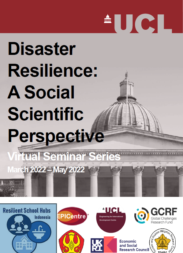 ProfJohnDrury's tweet photo. My guest presentation today for UCL Disaster Resilience: A social science perspective

Recommended readings:
1 https://t.co/98VAKD2F7r

2 https://t.co/xOV4UpykNK https://t.co/Wpx5EhJdaB