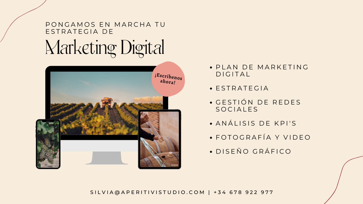 Aperitivi Studio - Marketing vinícola tweet media