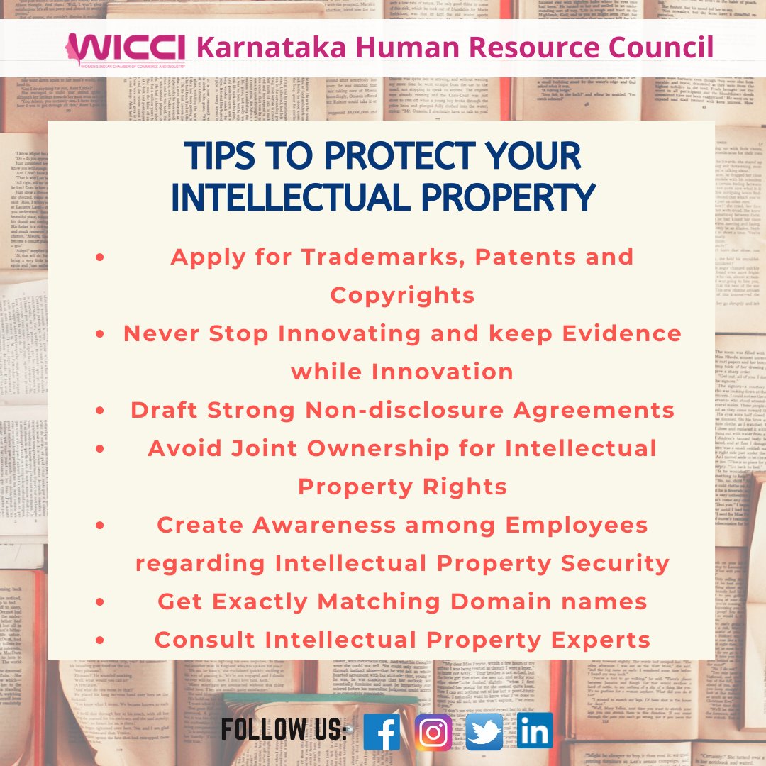 Wicci_KA_HR's tweet image. Creativity and Imagination are the foundations of our society. It all begins with a thought and your idea deserves the best.

#worldipday #patentsmatters #creativityisthekey #innovation #intellectualpropertyday #creativity #wicciwoman #wicciindia #womenchamber #woman #womenpower