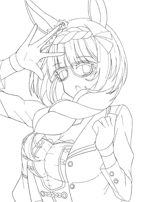 たぶん下描きに注ぐ作業量ではない 
