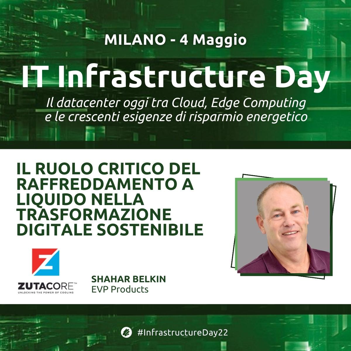 soiel_it's tweet image. Trasformare l'elaborazione ad alta densità, riducendo costi, migliorando prestazioni, consumo di energia e utilizzo dello spazio? Come con Shahar Belkin #ZutaCore
📌#InfrastructureDay22 MILANO 4 Maggio: iscriviti gratuitamente e partecipa soiel.it/eventi/2022/IT…
#DataCenter