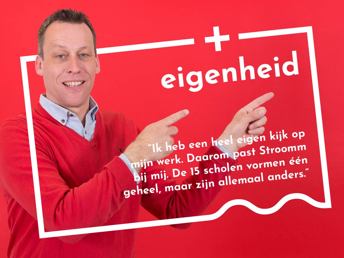 “Ik heb een heel eigen kijk op mijn werk. Daarom past Stroomm bij mij. De 15 scholen vormen één geheel, maar zijn allemaal anders.” Kies net als Leo ook voor de plus van Stroomm. Kijk voor de vacatures en de mogelijkheden op onze 15 basisscholen op stroomm.nl/werken-bij-str…