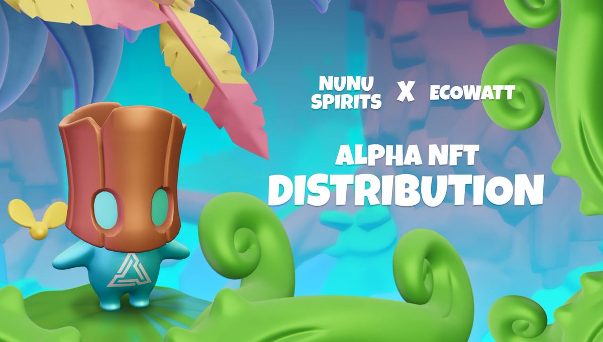 NunuSpiritsNFT's tweet photo. Who's excited for #NunuSpirits ALPHA gameplay? 😱

It’s all about tuning gameplay!

🗓29 Apr - Alpha #NFTs drop to selected partners for closed testing

🗓Alpha NFTs for community drop as soon as game clears closed-test KPIs

@Eco_Watt_ will help us offset our #carbonfootprint💚 https://t.co/mkl2SMWDnr