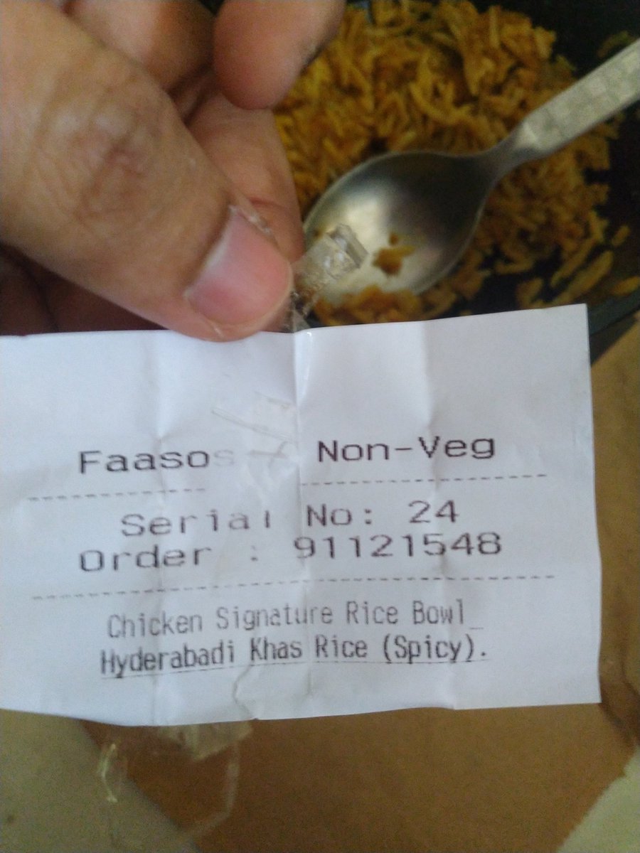 Milan98745883's tweet photo. @swiggy_in No help received except automated msgs/ emails. Received wrong order when trying to get support got nothing. Order id 133860037084 . https://t.co/6K7j93dUpD