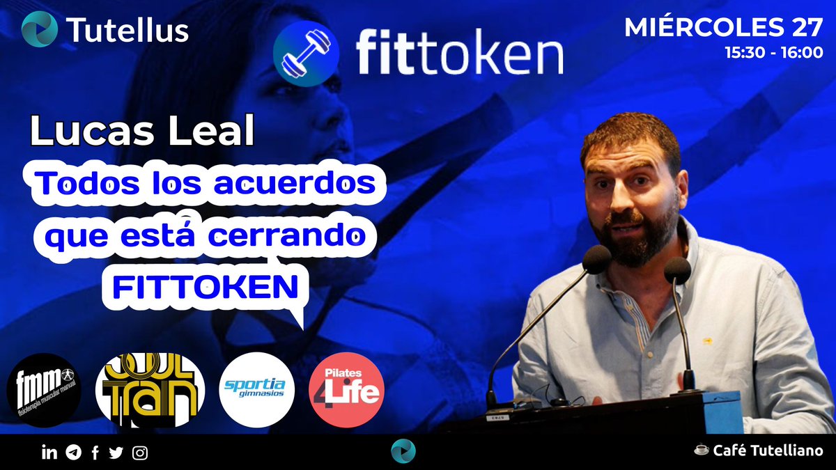 tutellus's tweet photo. #TUTMorning tutellianos ☀️
☕Café Tutelliano de hoy: FITTOKEN, acuerdos para implementar el token FIT. Invitado @lucasleal30
Tu dosis de cafeína cripto 100% gratuita
👉Enlace https://t.co/rBMfchK2L5
👉Invita a tus amigos. DM para hacer un café. Reward 100TUTs 🚀 https://t.co/kzeuztWMIn