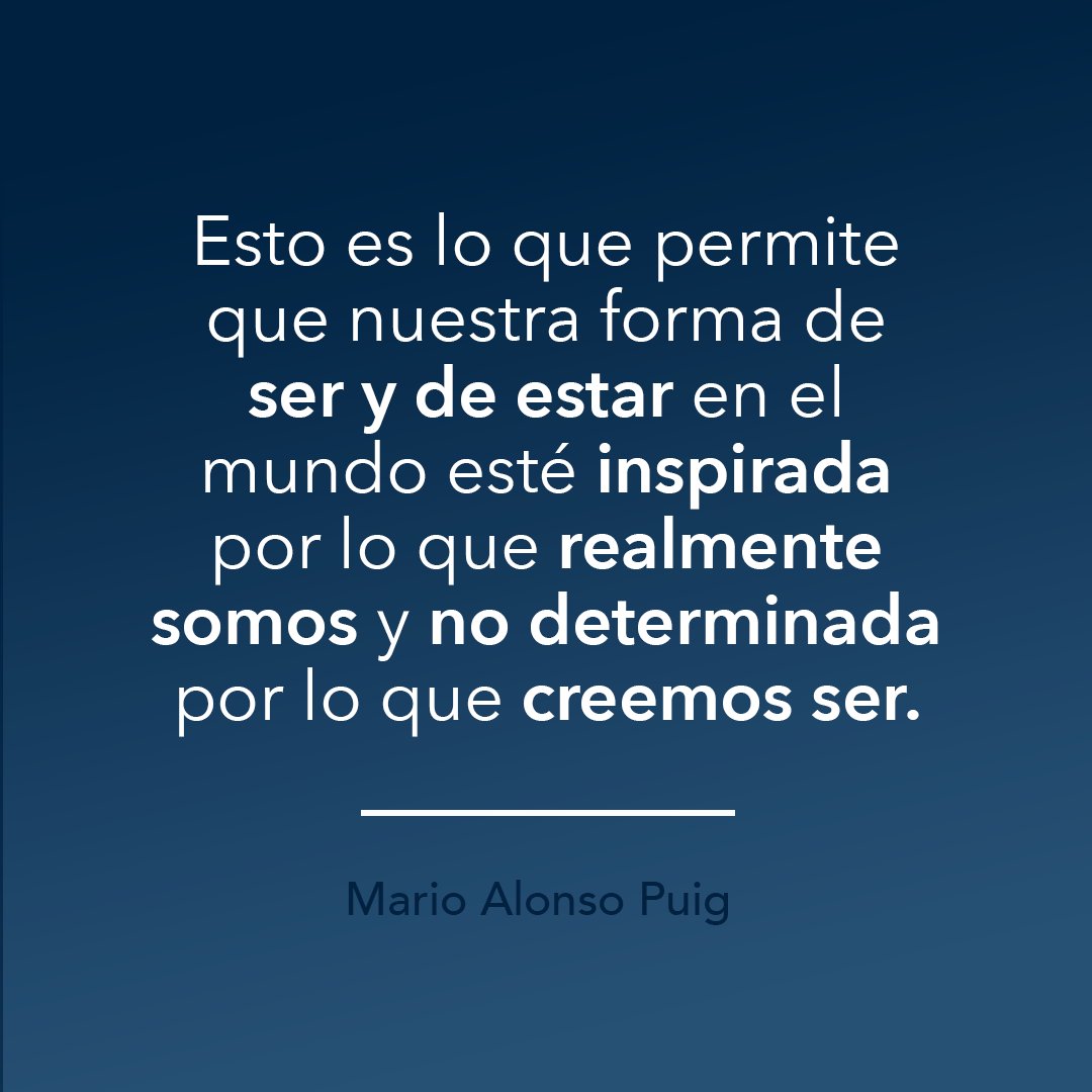 MarioAlonsoPuig's tweet photo. Es en el silencio cuando podemos ir desapegándonos poco a poco de nuestra forma habitual de pensar y vamos reconociendo nuestra verdadera identidad.
 
#Contemplación #ReseteaTuMente #MarioAlonsoPuig https://t.co/pdnGeOhmXH