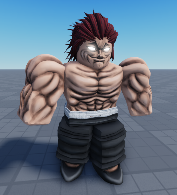 RELLKick on X: RT @CrimsonzEclipse: My attempt at yujiro hanma Demon back  #RBXDev #RobloxDev #ROBLOX  / X