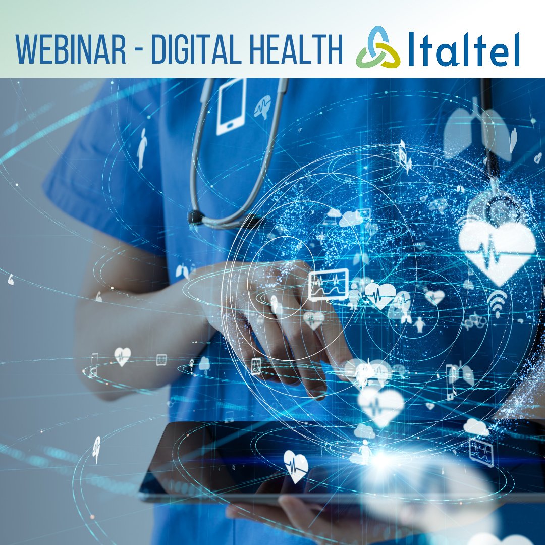 Italtel's tweet photo. 🗓 Tomorrow we participate at the webinar “Responsible use of #AI for person empowerment on #health and #wellbeing”, where we present our #DoctorLINK telemedicine solution.
👉 We are waiting for you, you can register for free at this link: https://t.co/jwcHGP0U2T! https://t.co/9DGaisAqi6