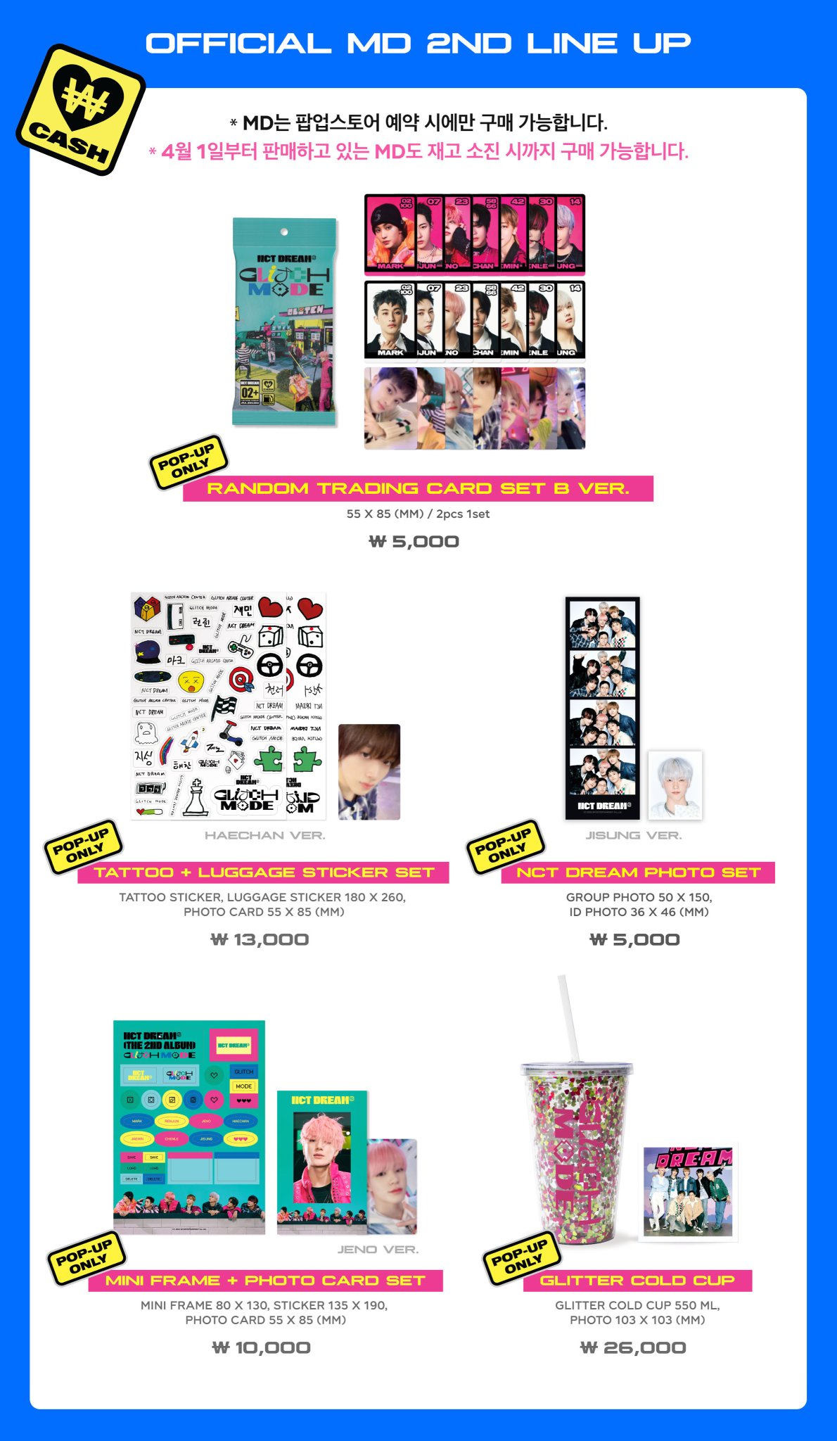 GO PJS! 🇮🇩 в X: „PO NCT DREAM GLITCH MODE OFFICIAL MD 2nd