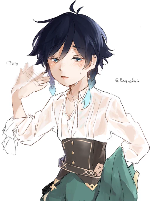 暑い…!#venti 