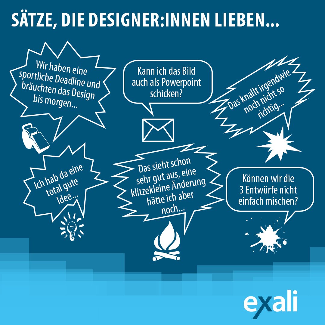 exali's tweet image. Zum Weltdesigntag feiern wir die starken Nerven, die du als Desginer:in manchmal brauchst 😉

#weltdesigntag #humor #designerhumor #designer