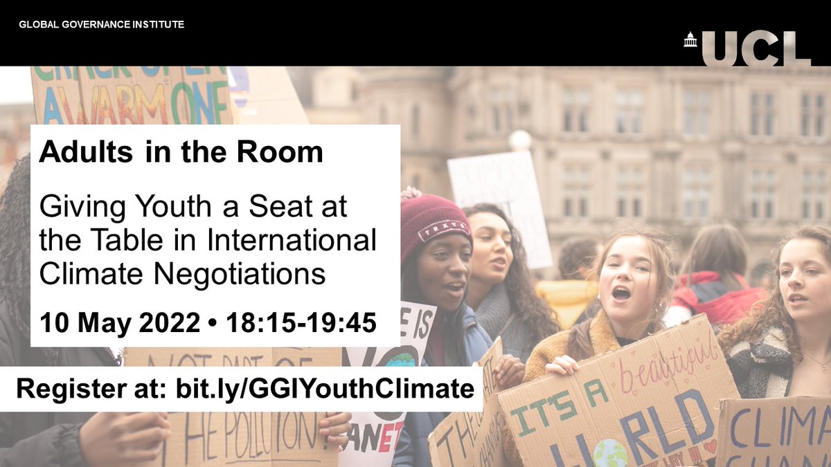 We're excited to be hosting former Irish President, human rights champion and chair of <a href="/TheElders/">The Elders</a> Mary Robinson on 10 May for an online dialogue with international youth #climatechange leaders and activists.

Sign up here to join us: bit.ly/GGIYouthClimate