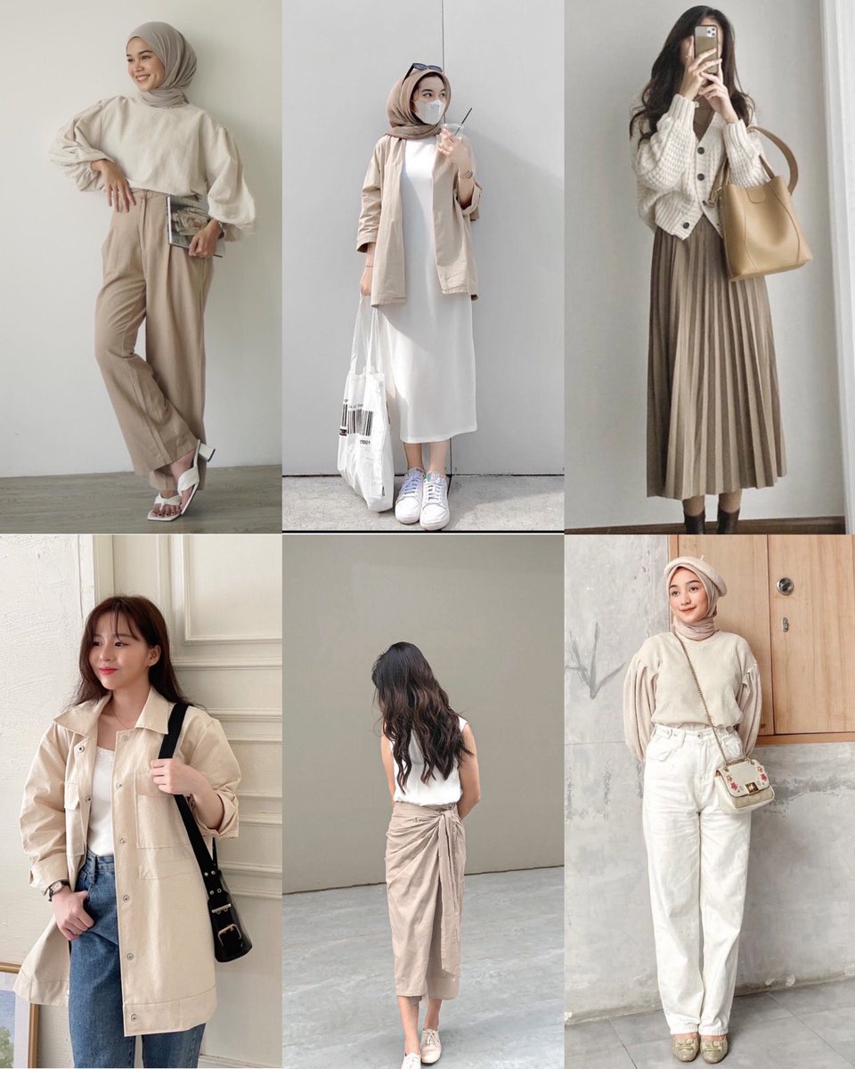 shopeeXhunter's tweet photo. White Cream Outfit Ideas

- A Thread - https://t.co/oJwTqvUXIc