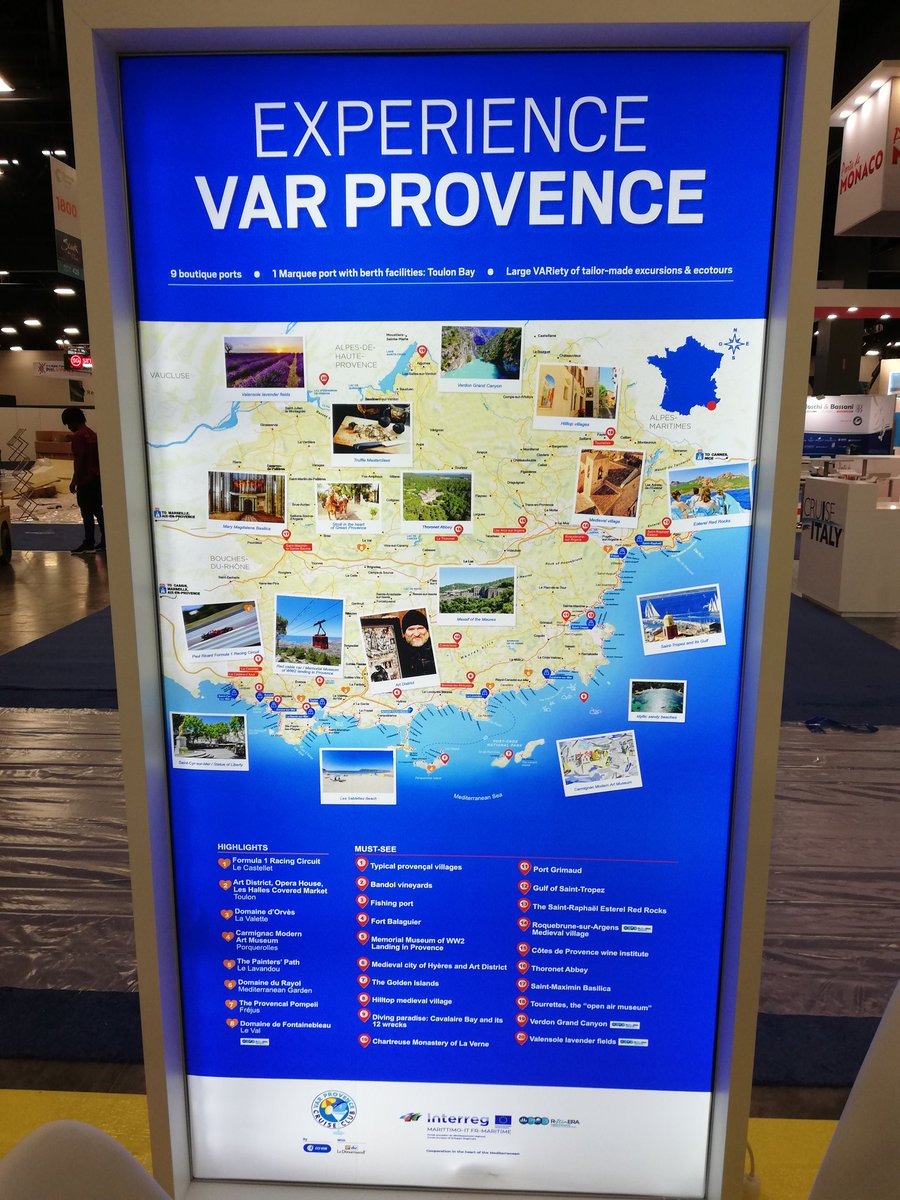 Un carnet de rendez-vous bien rempli en cette 1ère journée du salon Seatrade Cruise Global Miami pour toute l'équipe <a href="/CruiseVarPce/">Cruise VarProvence</a> <a href="/PortsRadeToulon/">Ports Rade de Toulon</a> <a href="/CCIduVar/">CCI Var</a> #portstogether #resilience #tourismedecroisiere