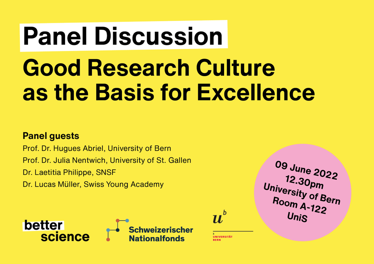 Better Science Initiative tweet media