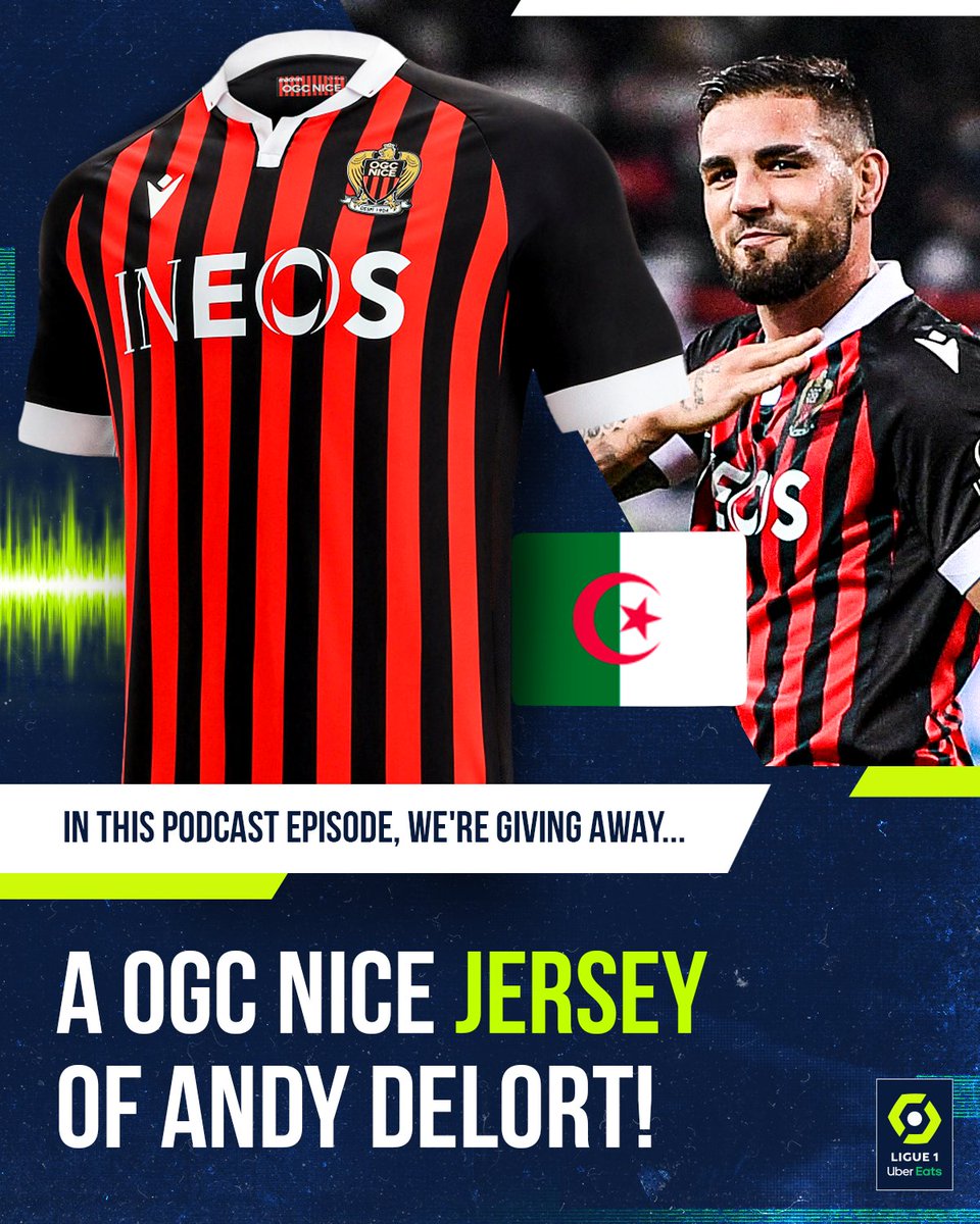 Ligue1_ENG's tweet photo. 🎧 @ian_holyman, @LukeEntwistle &amp; @andpscott are back with a great episode of #LeBeauJeu.

The team looks 🔙 at the PSG title. Also, there's talk about AS Monaco &amp; the race for the European places. 

👕 Answer our #DejaWho to win a @AndyDelort9 shirt.

👉 https://t.co/TUGHTRWU5m https://t.co/1bZzupTpGw