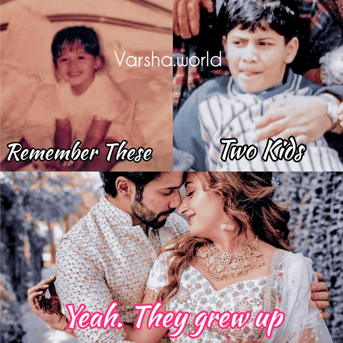 varsha_ki_gauri's tweet photo. Yeah they grew up y'all

#varundhawan #natashadhawan https://t.co/Tkzqb2Moka