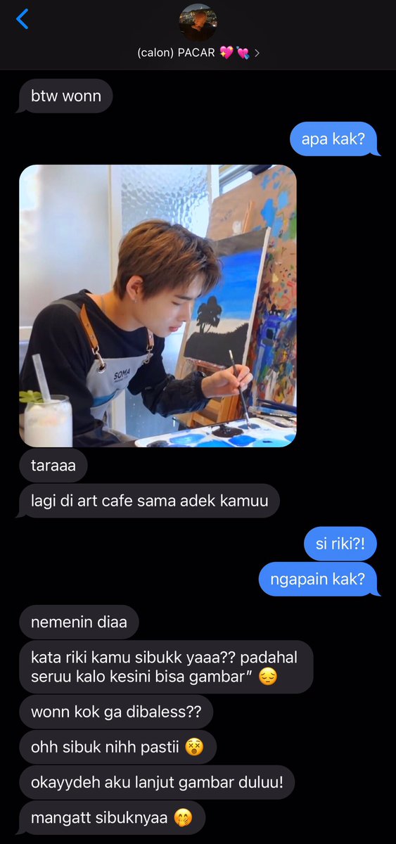 akunformyau's tweet photo. yangsun ft. sunki one tweet au

cw // harsh words https://t.co/Zckmah5LSF