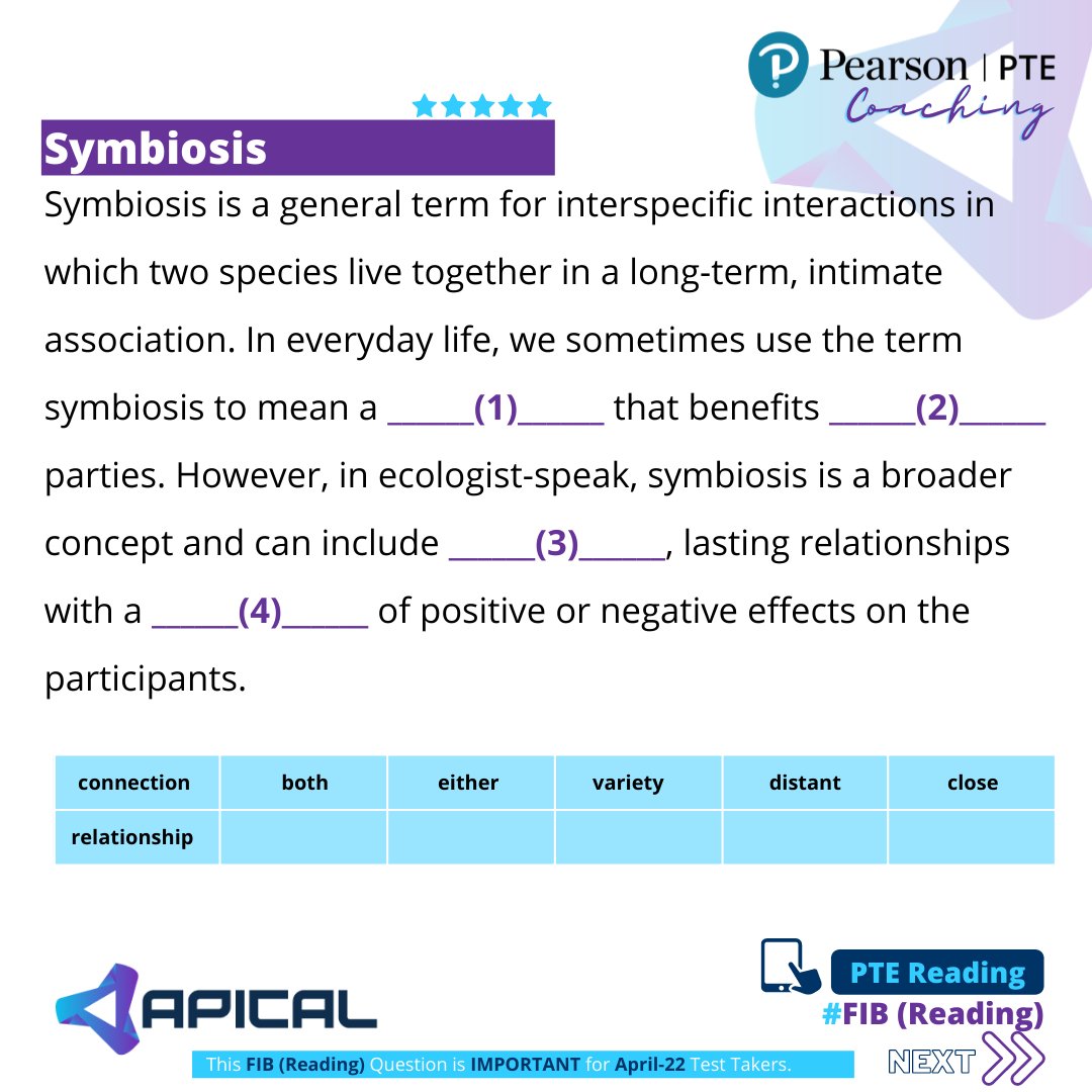 ApicalPortal's tweet photo. 💎Practice Reading Fill In The Blanks on Apical LMS, which has the next-generation speech recognition technology to help students develop their skills. 
➡️Follow Apical Blog: https://t.co/FFz3iwYTTZ 
#pte #pteonlinecoaching #ptepreparation #pteonline #apical https://t.co/3J50dbnHpD