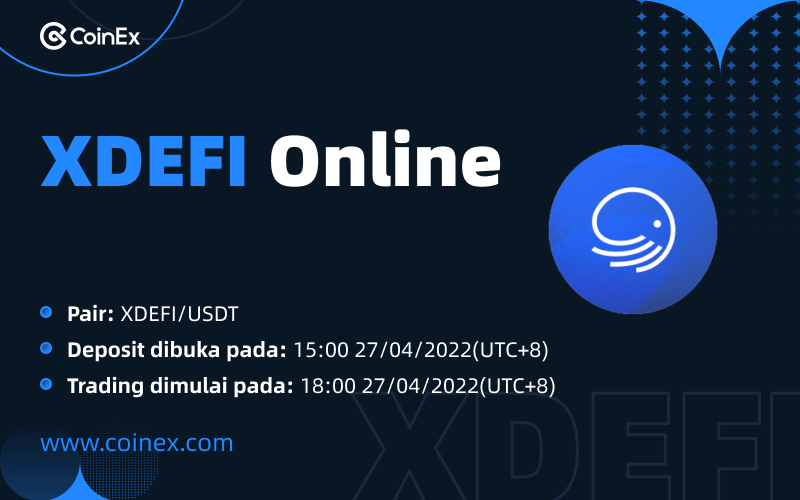 CoinExIndonesia's tweet photo. ๐ Daftar Baru
Sekarang @xdefi_wallet - $XDEFI telah terdaftar di platform CoinEx!
โถ๏ธ Pelajari lebih lanjut ๐ https://t.co/yeBQdOHtkX
#CoinEx
#XDEFI
#coinexindonesia
#coinexchange
#cuandicoinex
#coinexchanges
#cryptoindonesia
#cryptonews
#crypto
#cryptocurrency https://t.co/yJT0YJav62