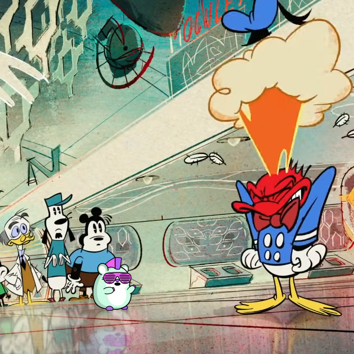 DoofyTheHamster's tweet photo. Bad day?🙊 @Disney @WaltDisneyCo #disney #donald #duck #cartoon #MickeyMouse #badday #NFT #NFTs #NFTCommunity #nftart #art #doofy https://t.co/j2Io4fCGpA