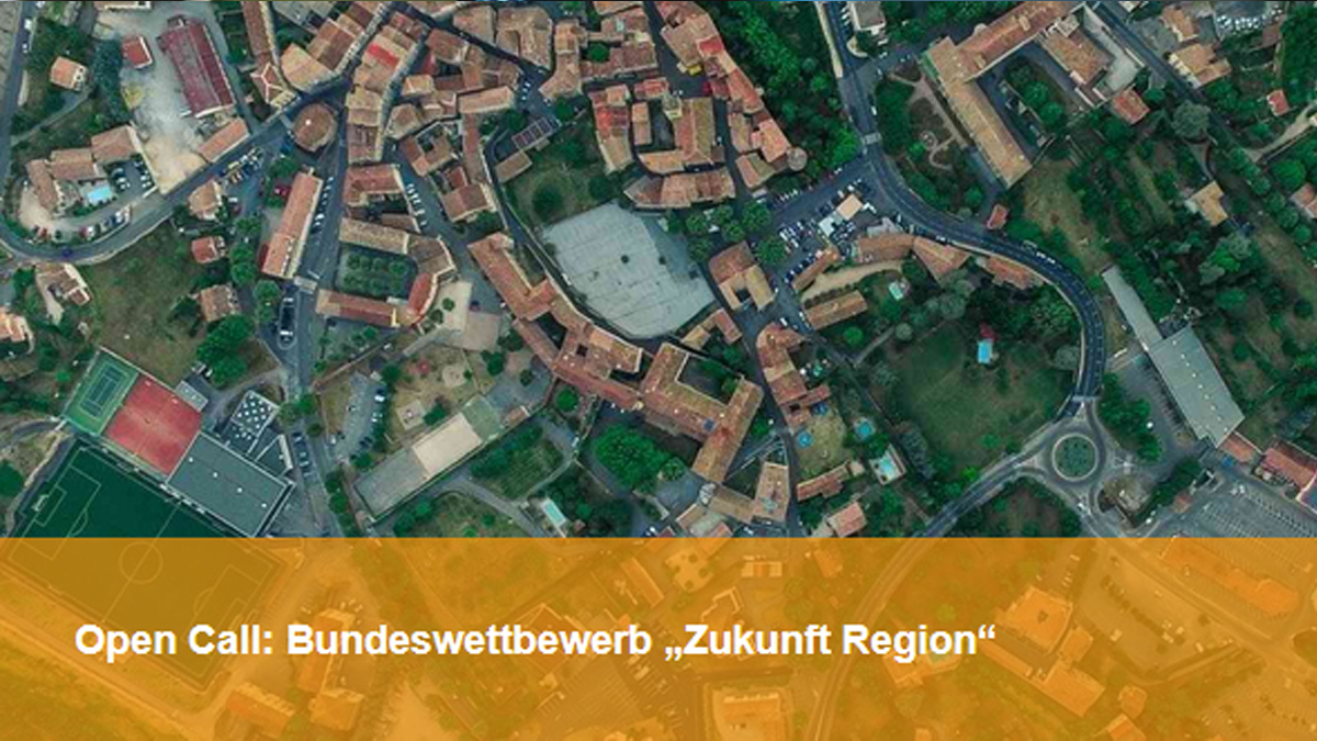 ++ Bundeswettbewerb „Zukunft Region“++ 

1. Förderaufruf des Wettbewerbs richtet sich an Modellprojekte, die die wirtschaftliche Entwicklung der Region durch die Zusammenarbeit von regionalen Akteuren voranbringen. Deadline: 18.05.2022.
Mehr Infos: bit.ly/3rTWyuD